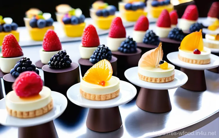 양식 디저트 메뉴 추천 - **Tropical Passion Fruit Cheesecake: A Slice of Paradise**
    "A vibrant, mouth-watering photograph...